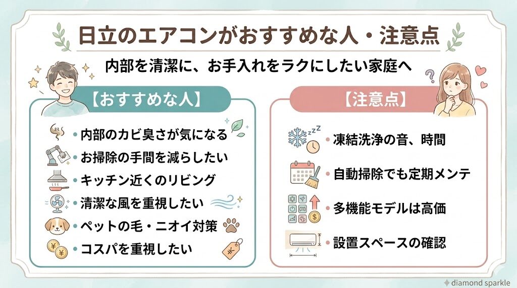 日立のエアコンがおすすめな人