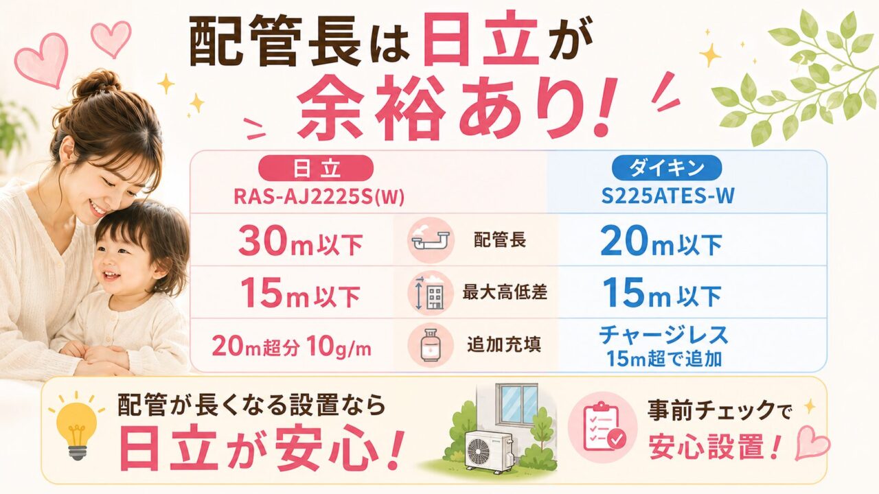 RAS-AJ2225S(W)とS225ATES-Wの価格差がある場合の選び方