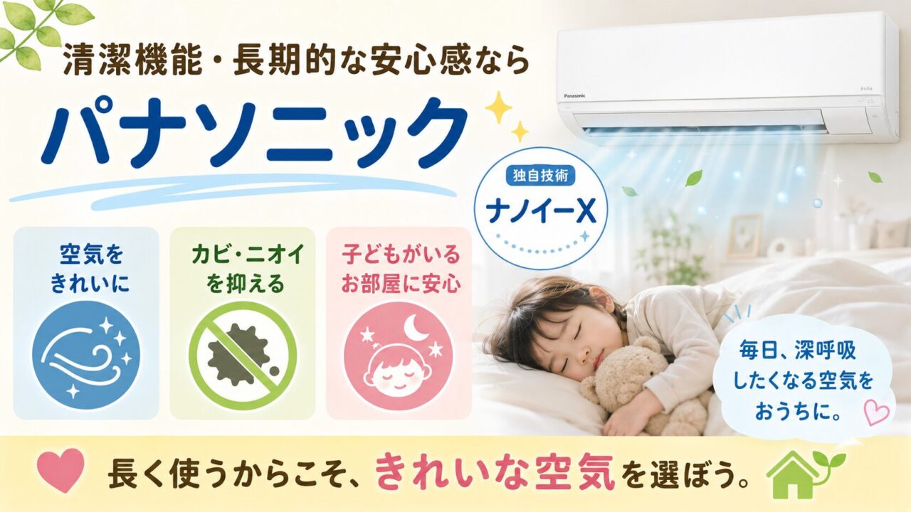 清潔機能を重視するパナソニック CS-225DFL-Wの選び方